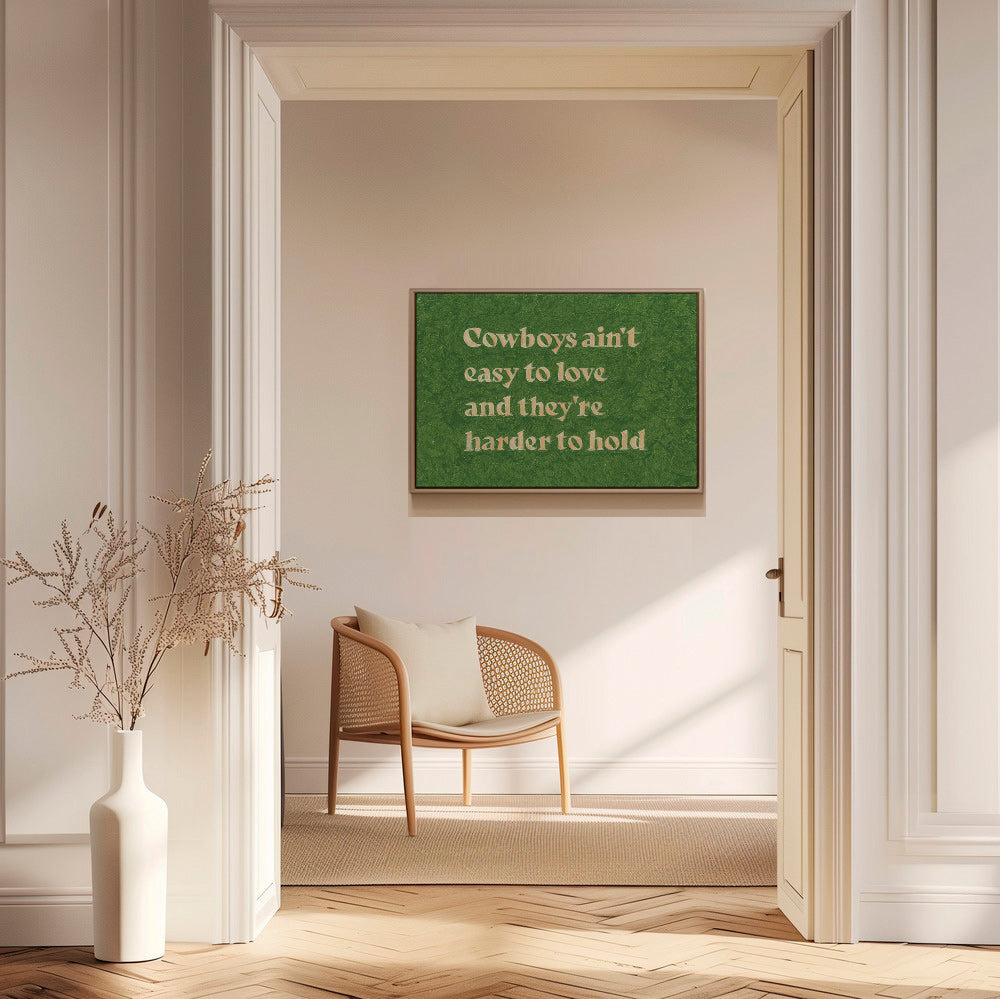 Vintage typografi-affisch med citat – Canvas1