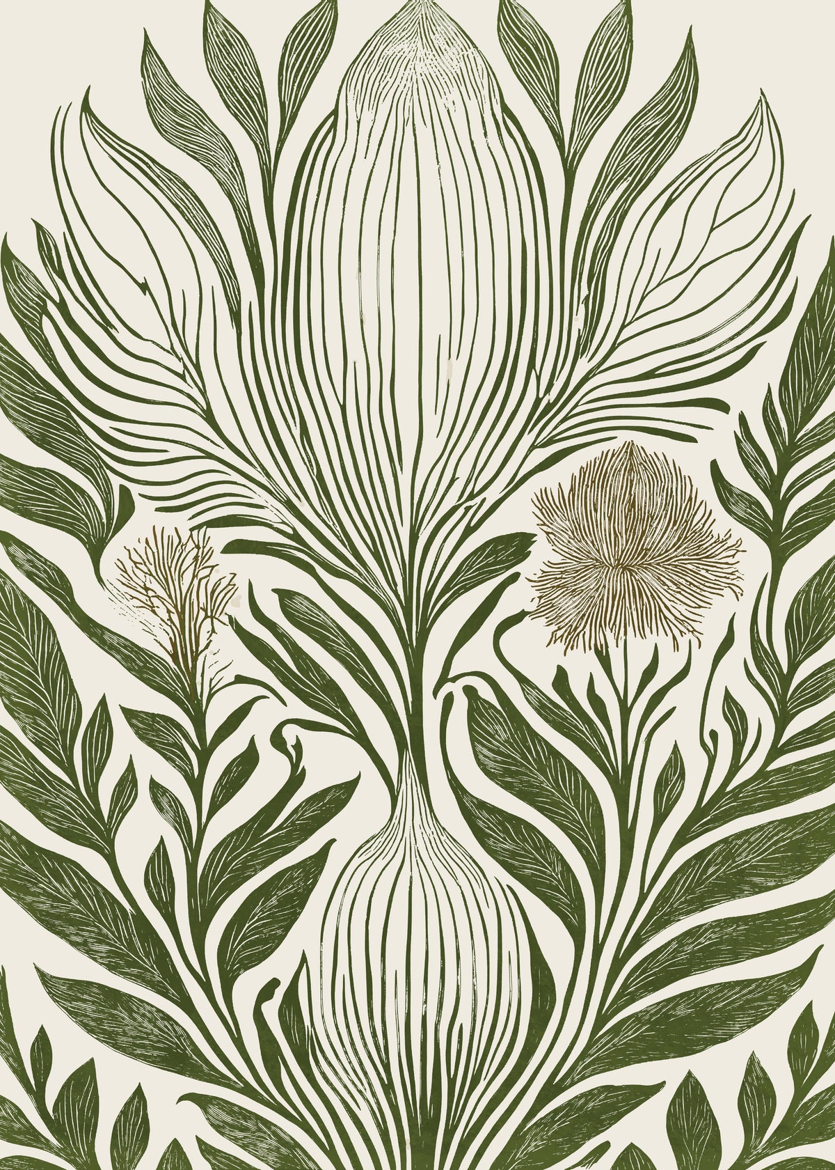 Nouveau Nature - Unframed art print