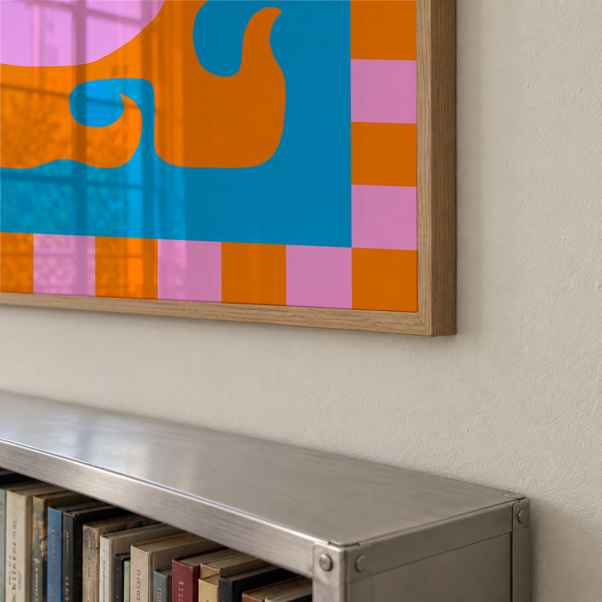 Sun Playful Gaze - Framed poster detail