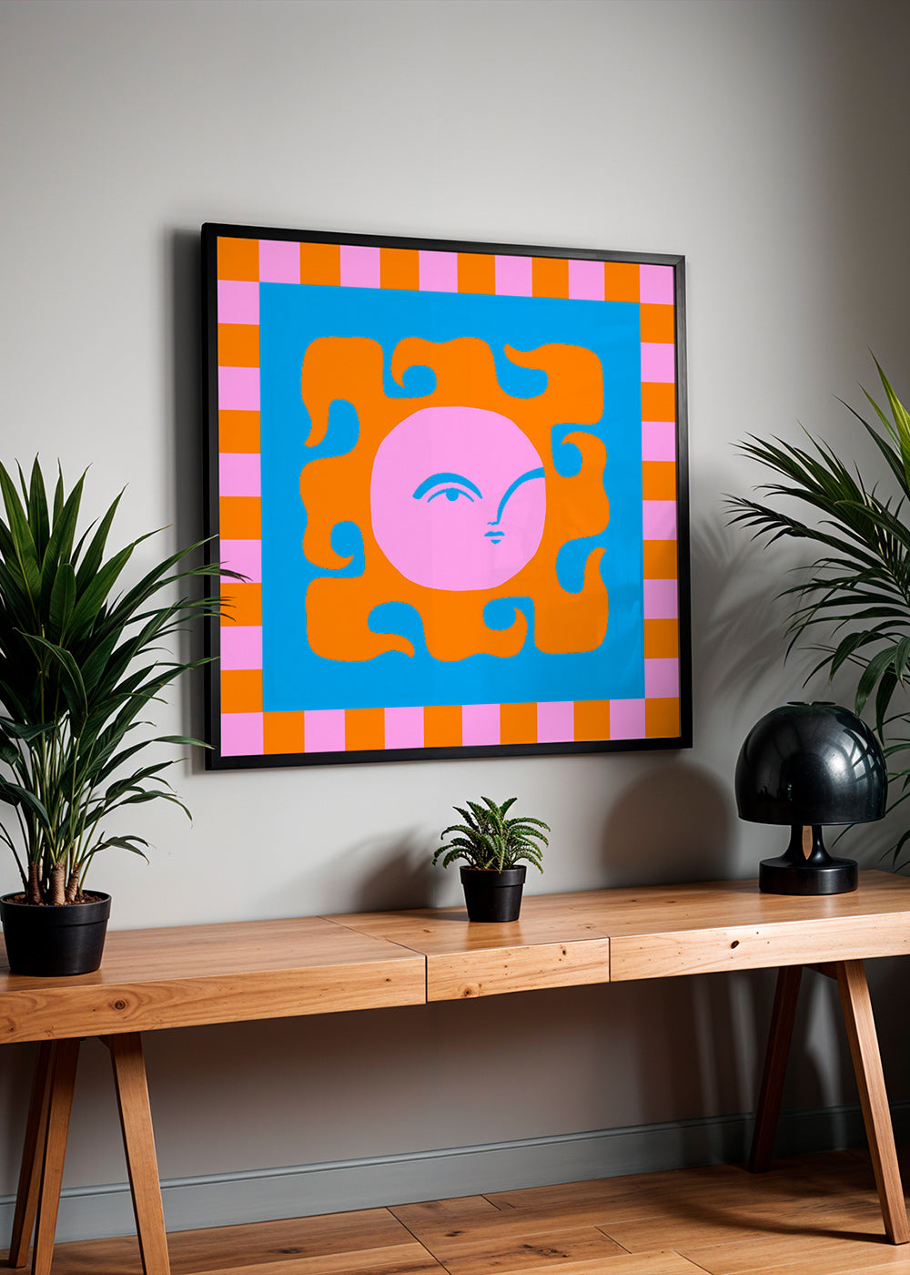 Lekfull solillustration – Product3