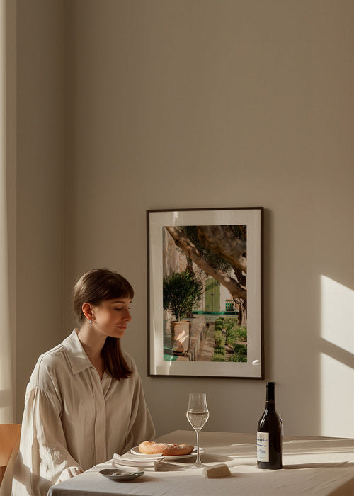 Botanisk poster: medelhavsgård – Product1
