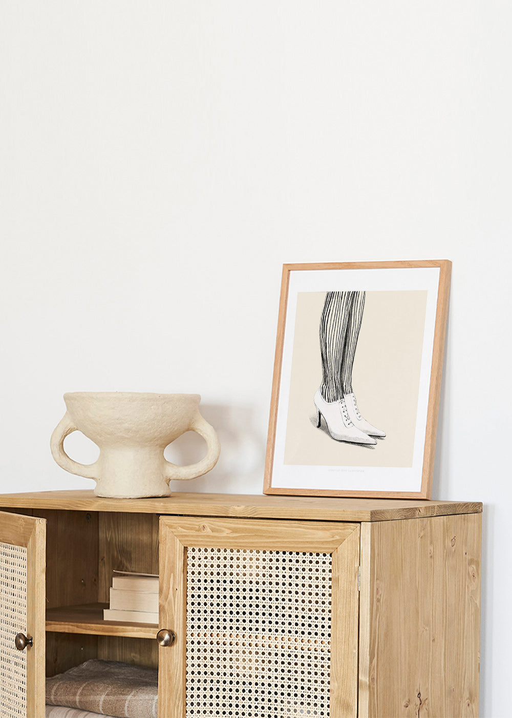 Illustration randiga strumpor studie – Product1