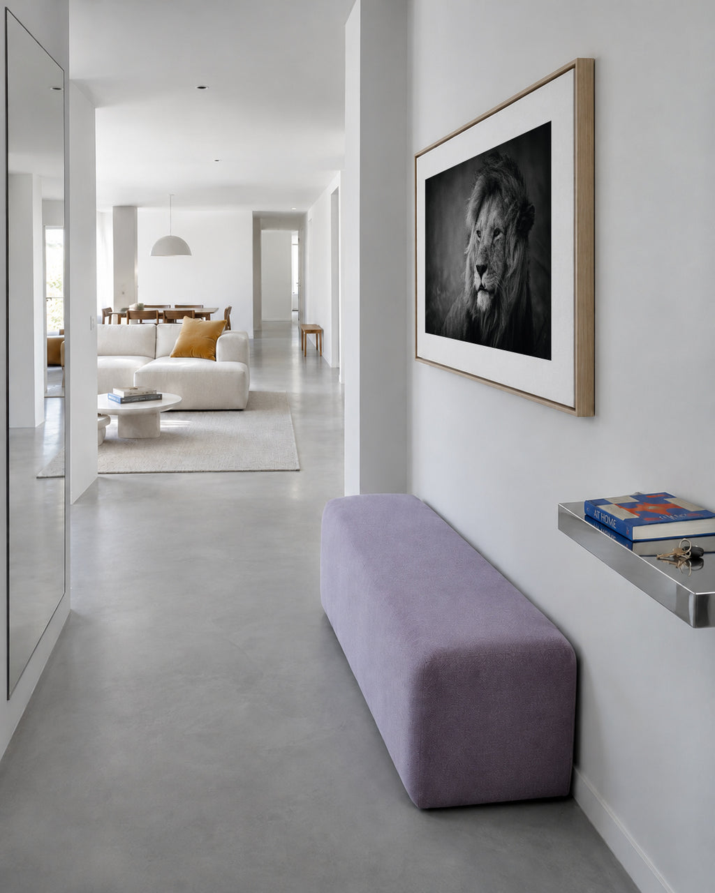 Regal - Framed canvas in an interior