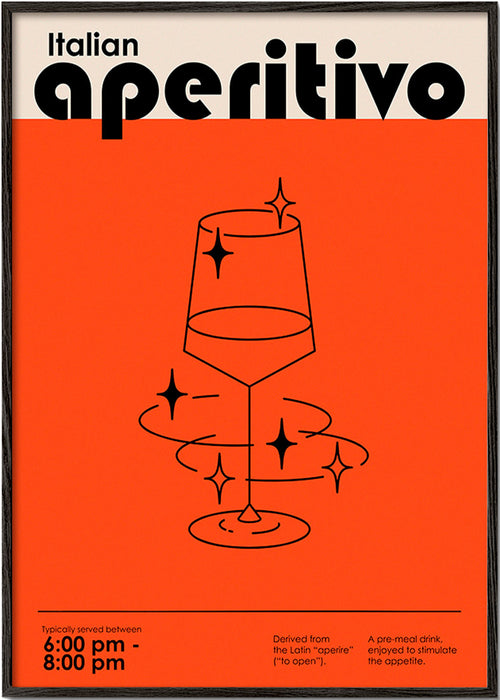 Kökskonst Italiensk aperitivo – Black Frame