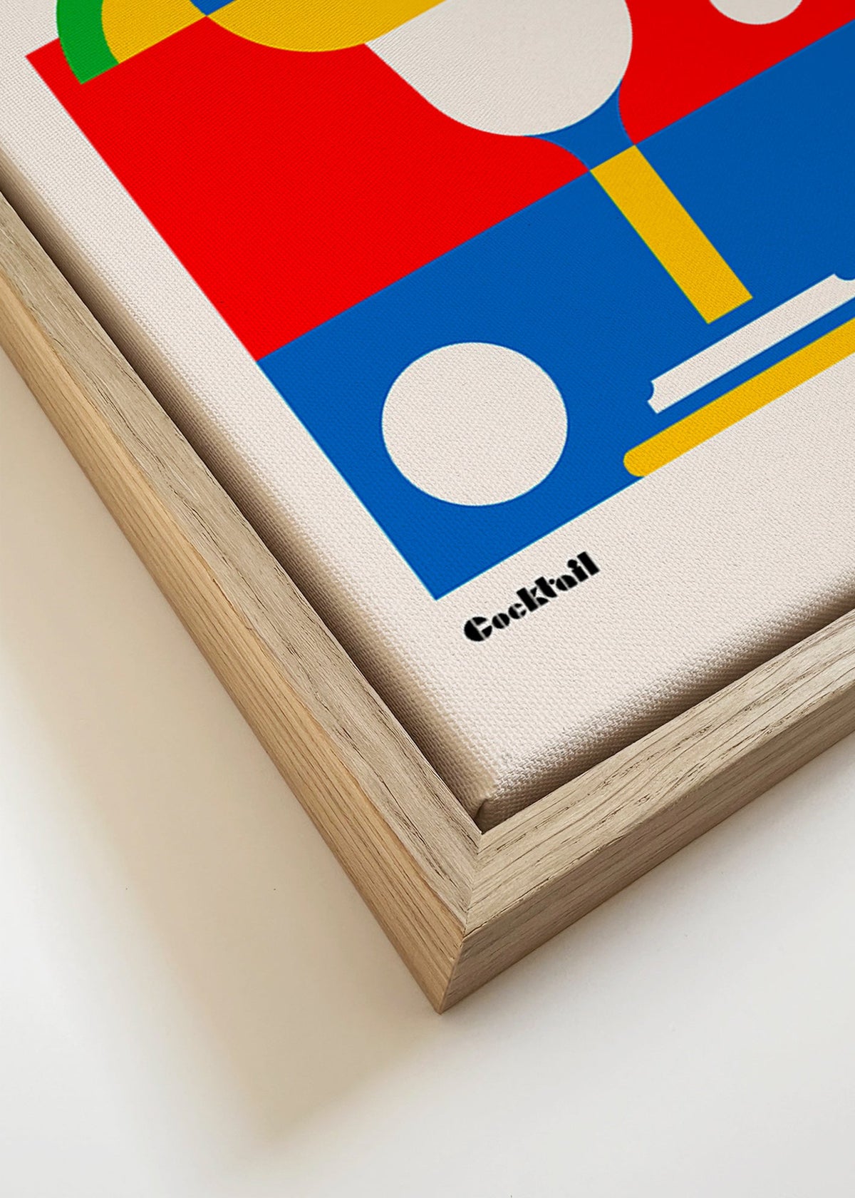 Kökskonst Margarita Bauhaus cocktail – Canvas detail