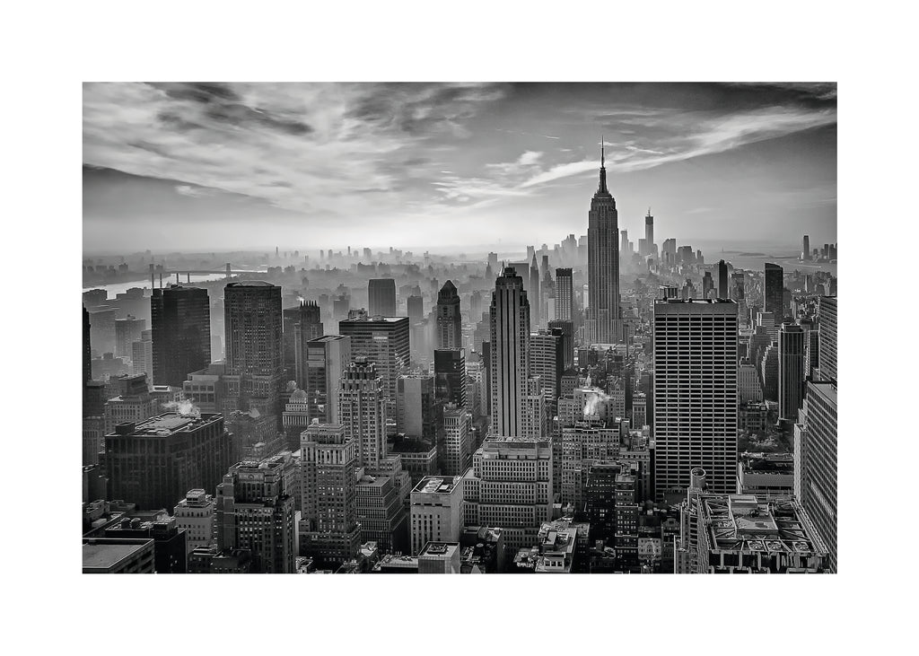 Hazy Gotham - Unframed art print