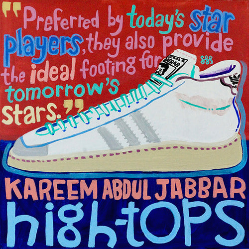 Kökskonst High Tops sneaker affisch