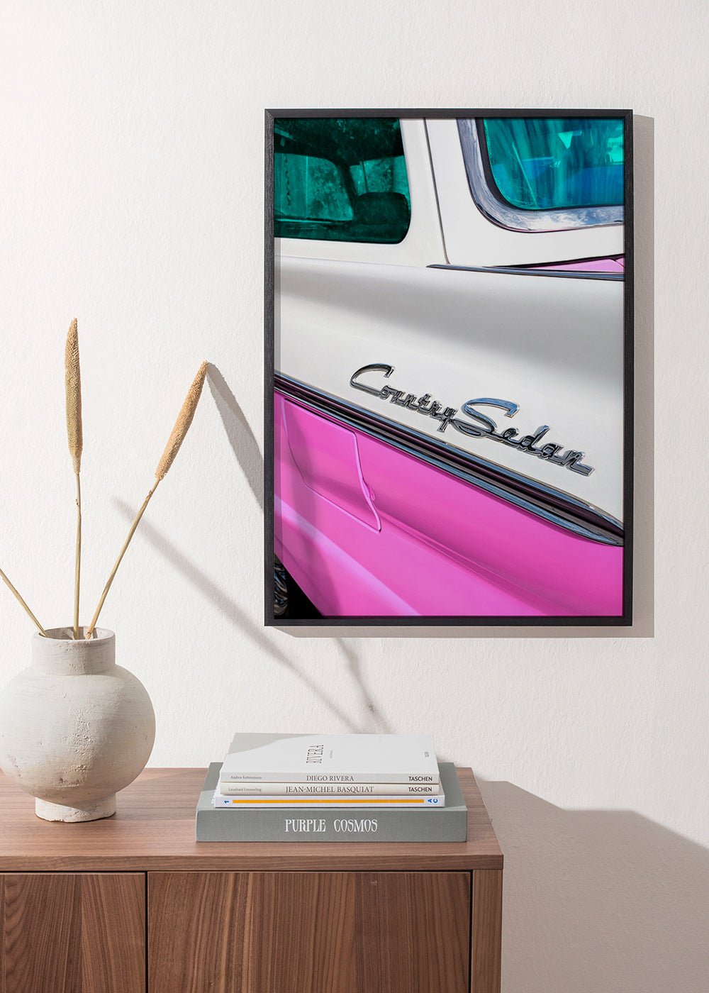 Vintage print Country Sedan kromdetalj – Product3