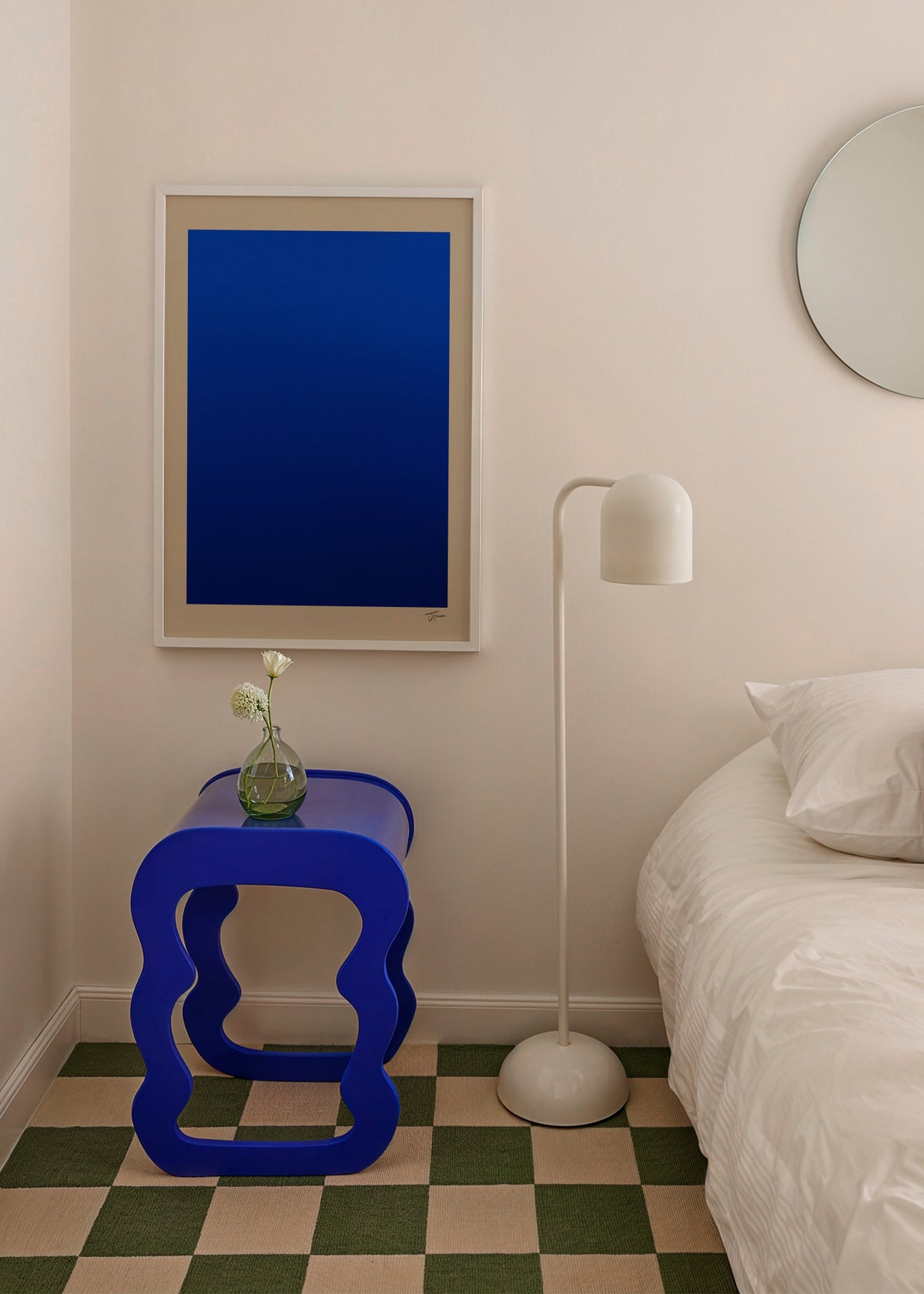 Deep Ocean - Framed poster in an interior
