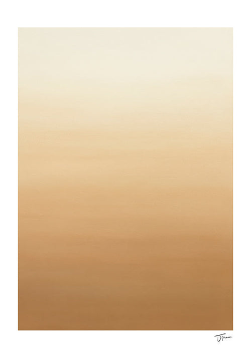 Ökengradient landskapskonst minimal