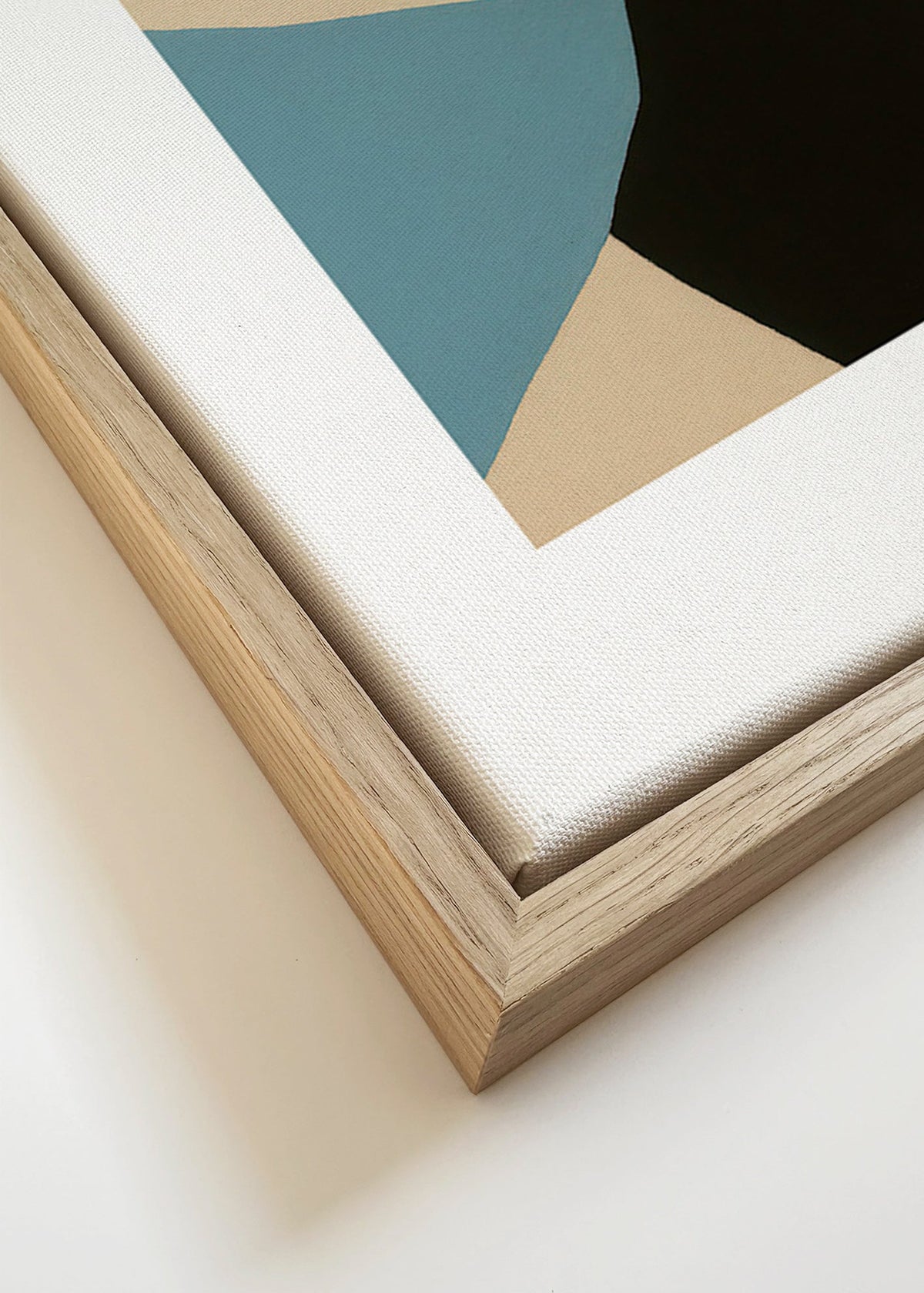 Abstrakt konst lagerformer vertikal – Canvas detail
