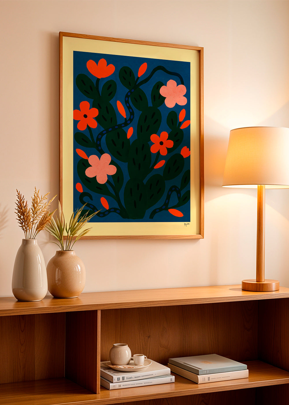 Botanisk poster Midnattsblommor – Product2