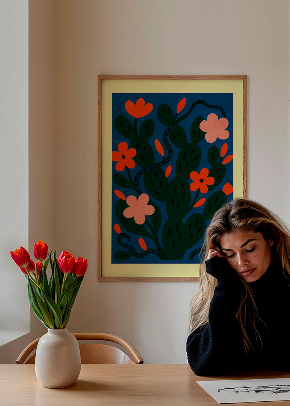 Botanisk poster Midnattsblommor – Product3