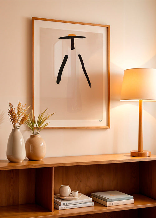 Minimalistisk figur med hatt – Product1