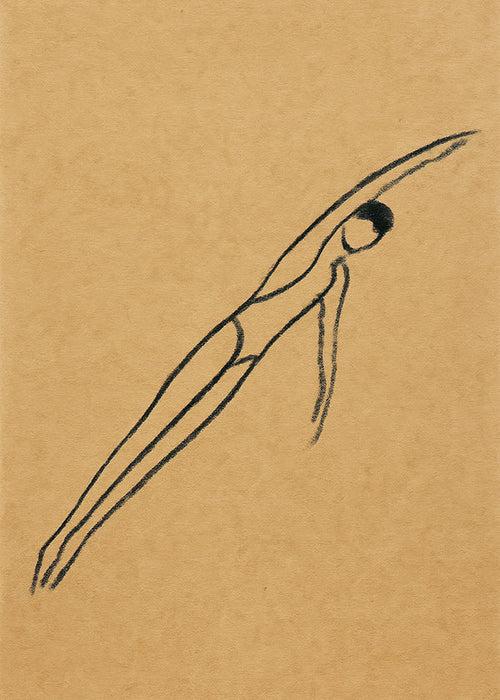 Illustration av figur i upphängning