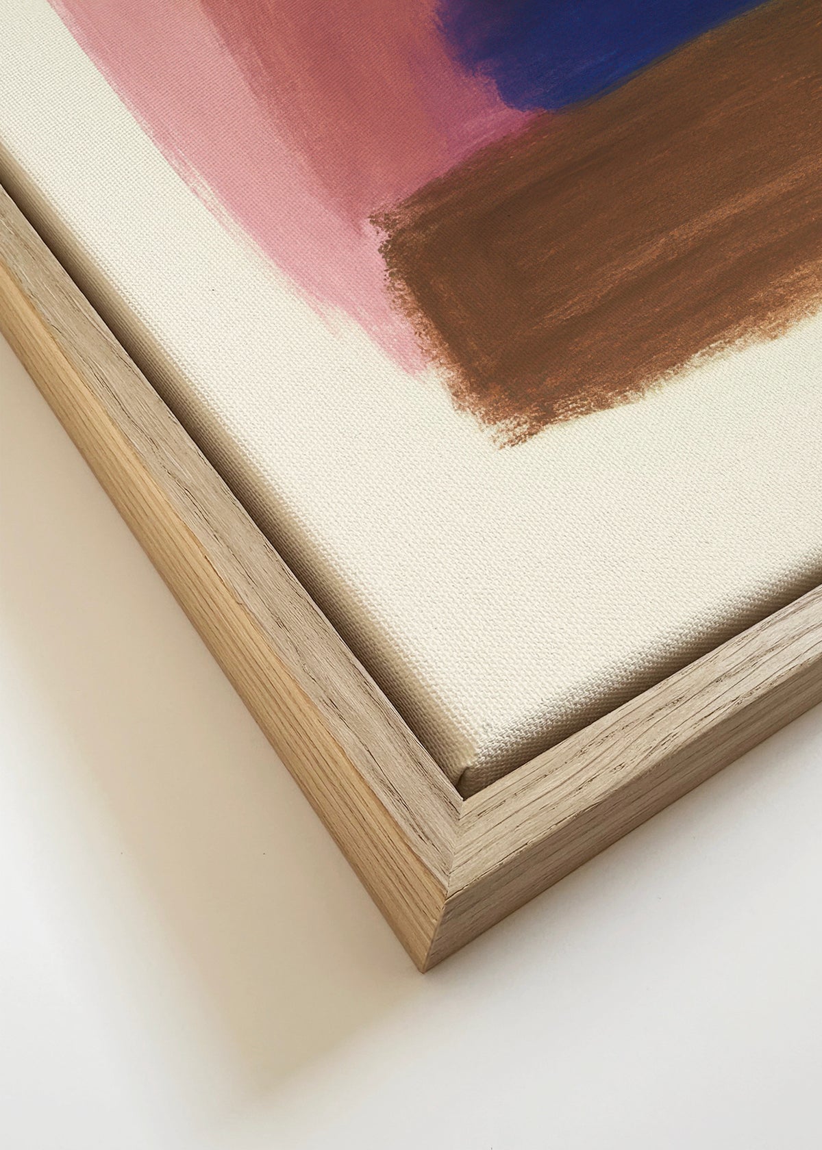 Abstract Portrait - Framed canvas detail