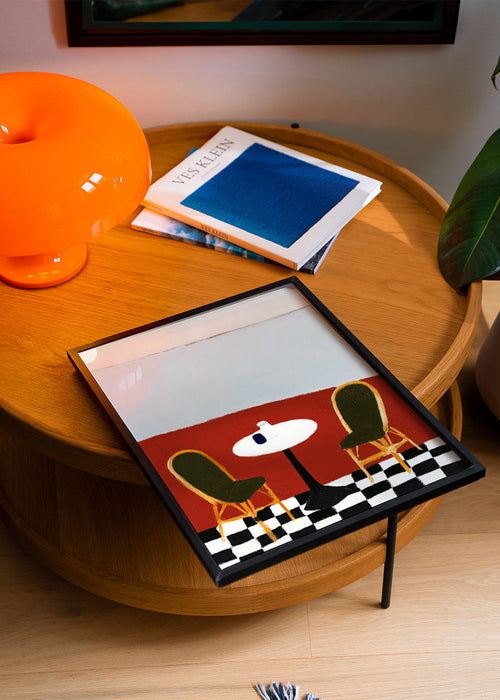 Kökskonst: minimal terrass med bord – Product1