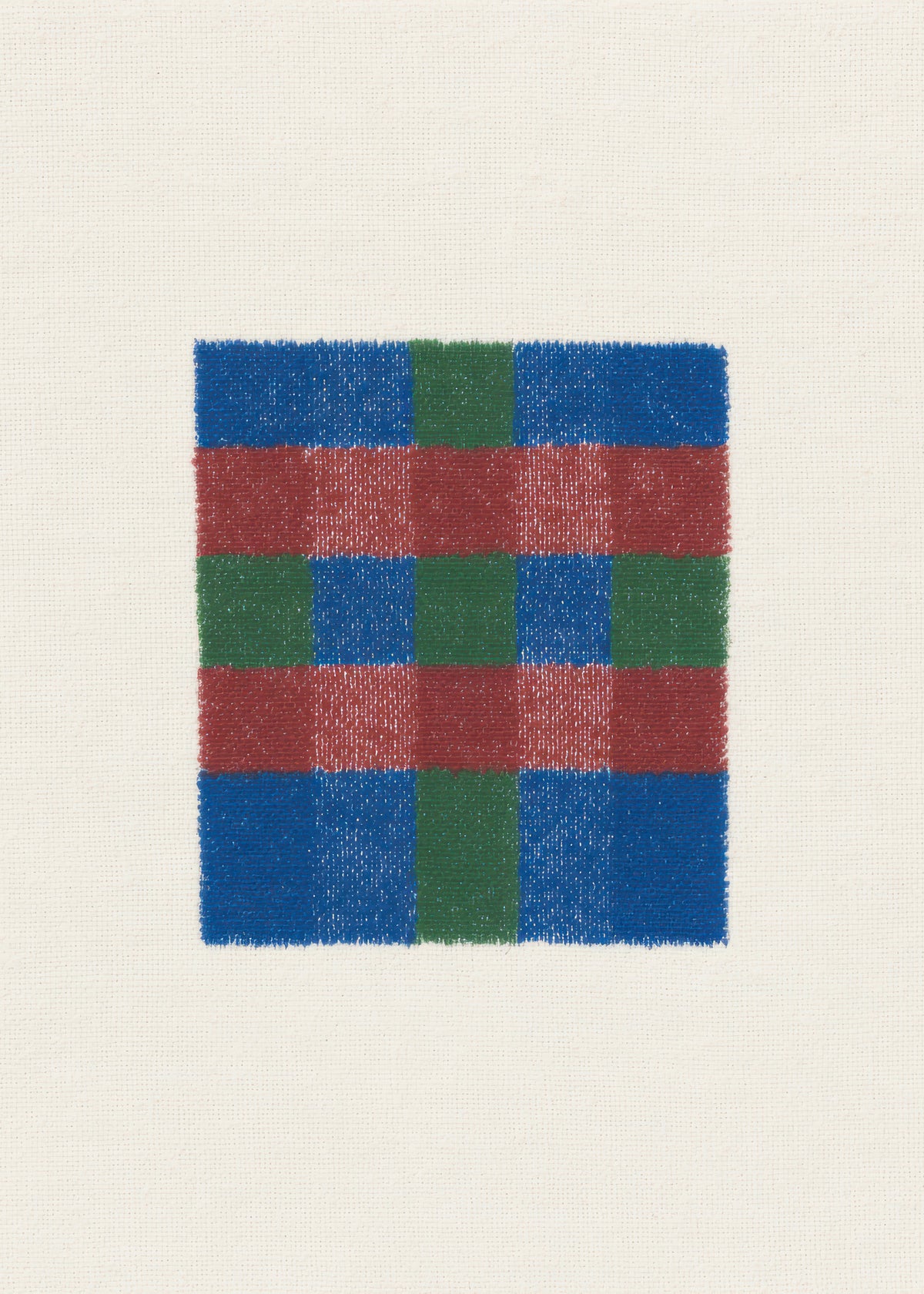 Multi-Color Plaid - Unframed art print