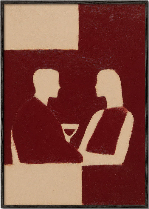 Kökskonst i silhuett – Black Frame