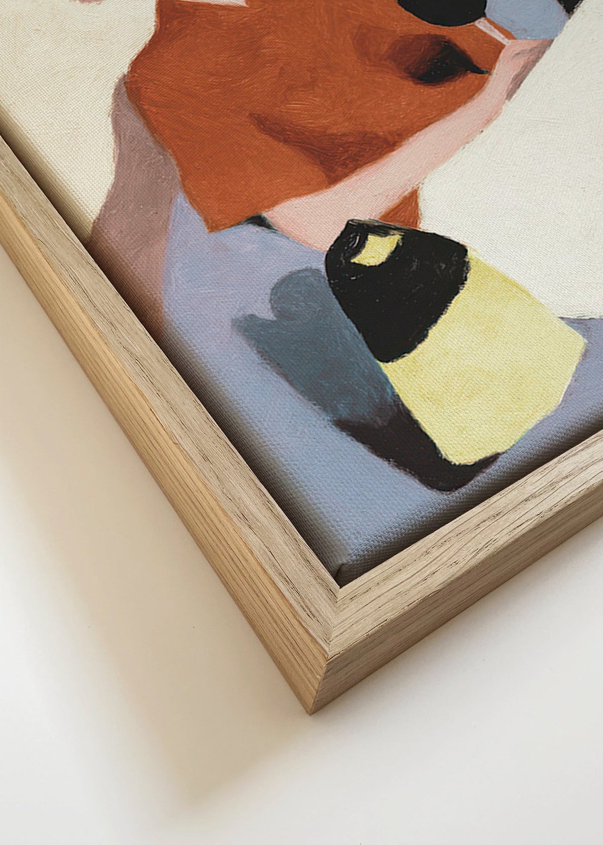 Kökskonst kvinna med vinglas – Canvas detail