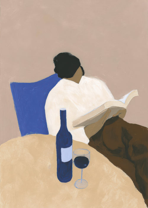 The Reader - Unframed art print