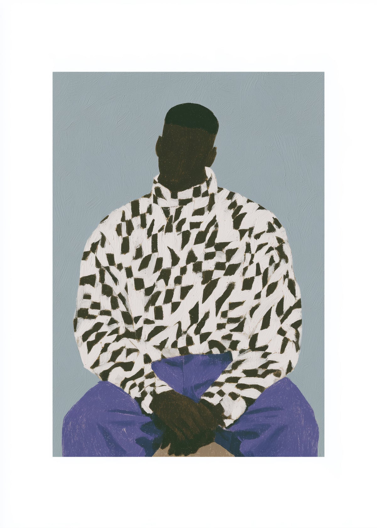 Leopard Print Shirt - Unframed art print