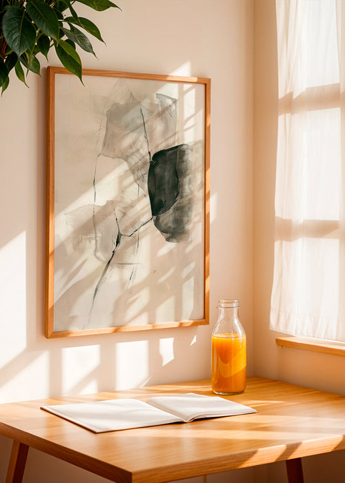 Abstrakt konst i bläck och mjuka ytor – Product1
