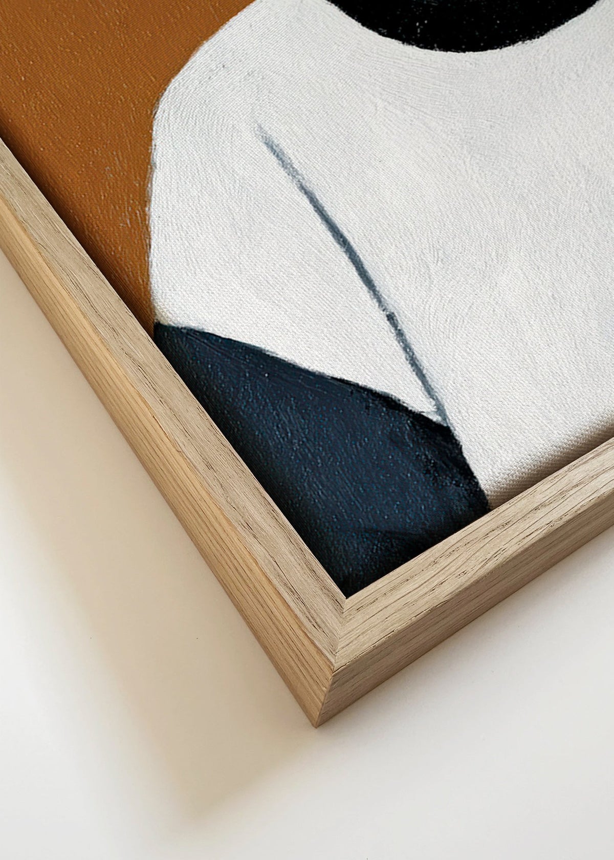 Illustration porträtt med tuggummibubbla – Canvas detail
