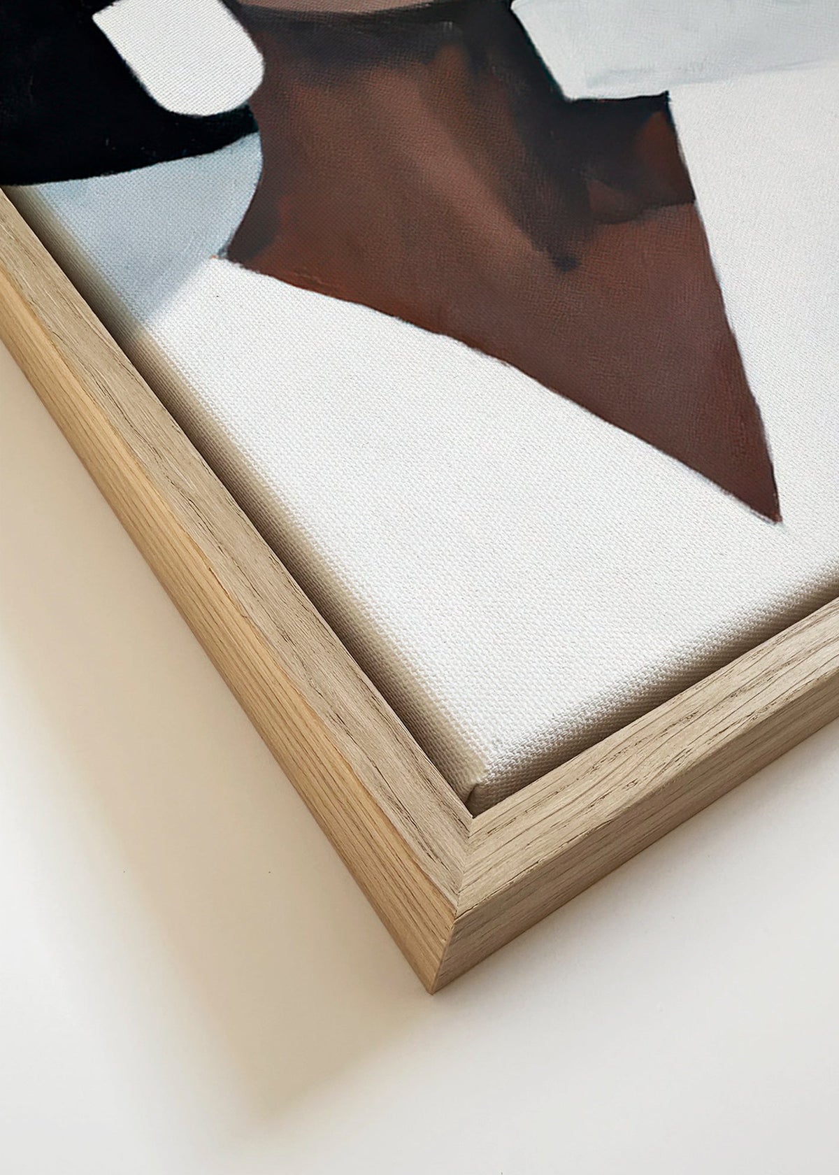 Kökskonst: kvinna med bred hatt och citroner – Canvas detail