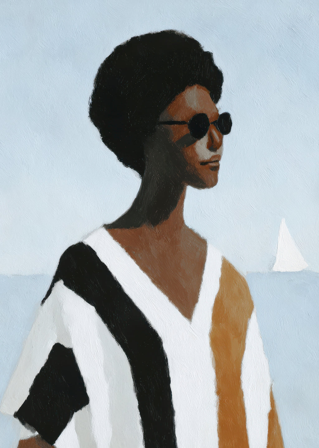 Vertical Stripes - Unframed art print
