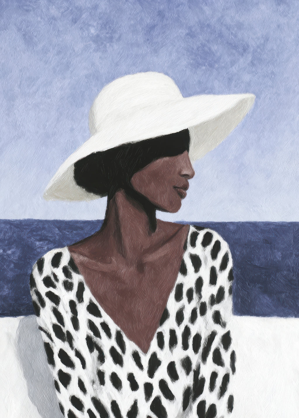 Polka Dot Breeze - Unframed art print