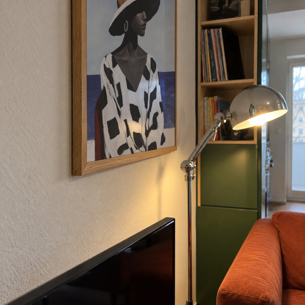 Coastal Pattern - Framed poster detail