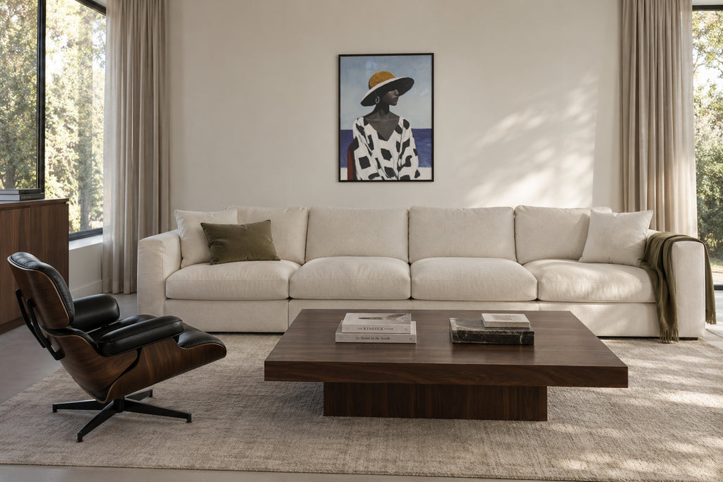 Coastal Pattern - Framed poster in an interior