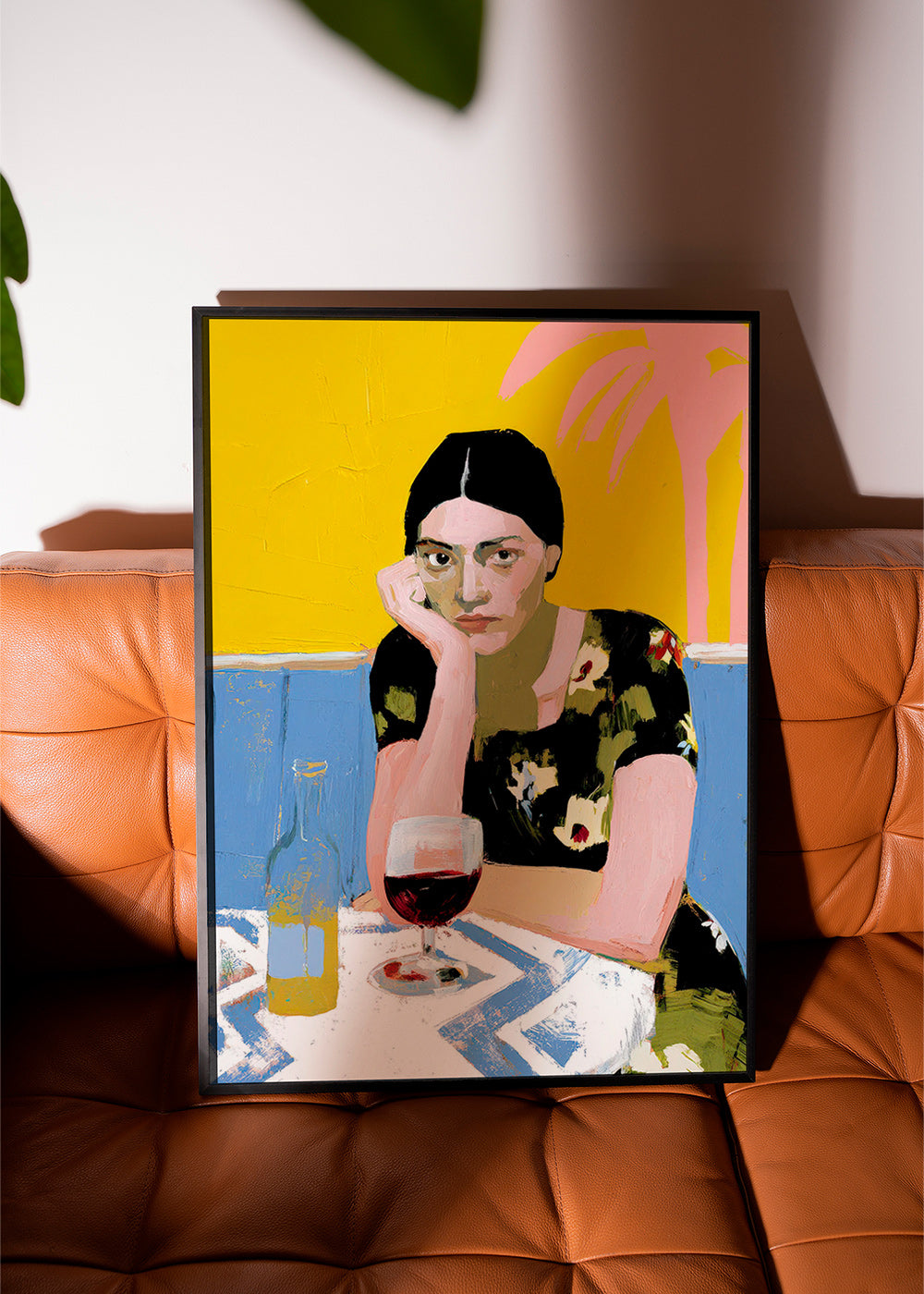 Kökskonst: kvinna med cocktail vid bordet – Product3