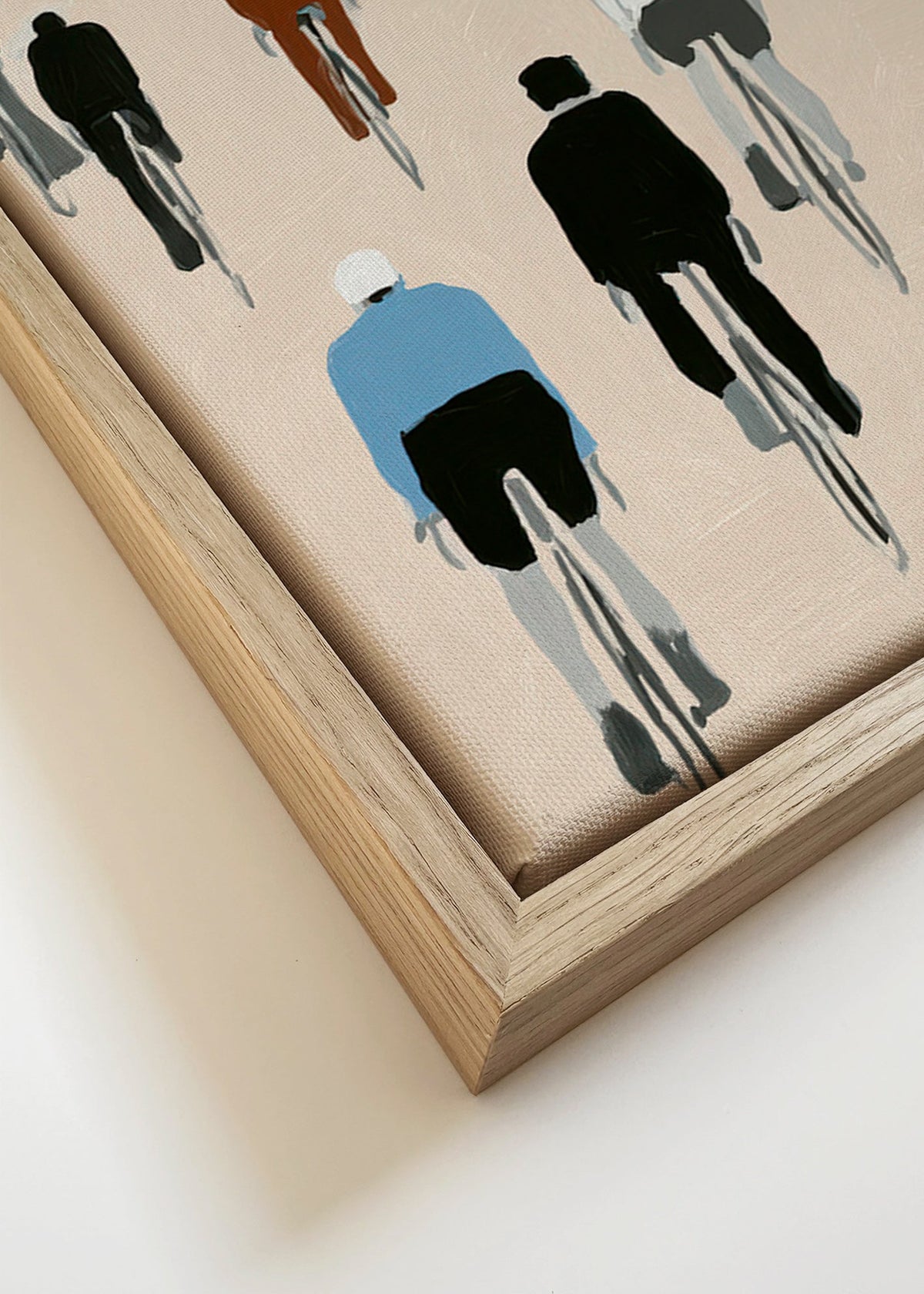 Kökskonst Cykelpromenad – Canvas detail