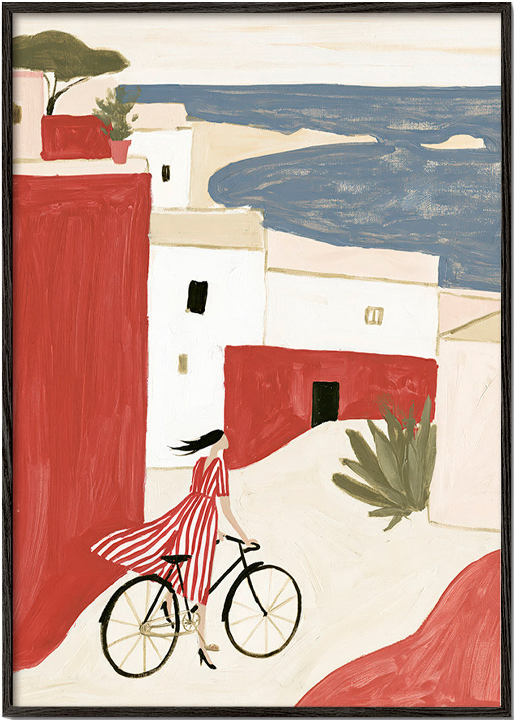 Illustration kustcykel