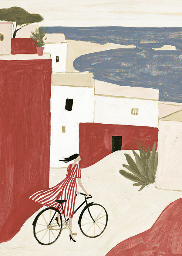 Illustration kustcykel