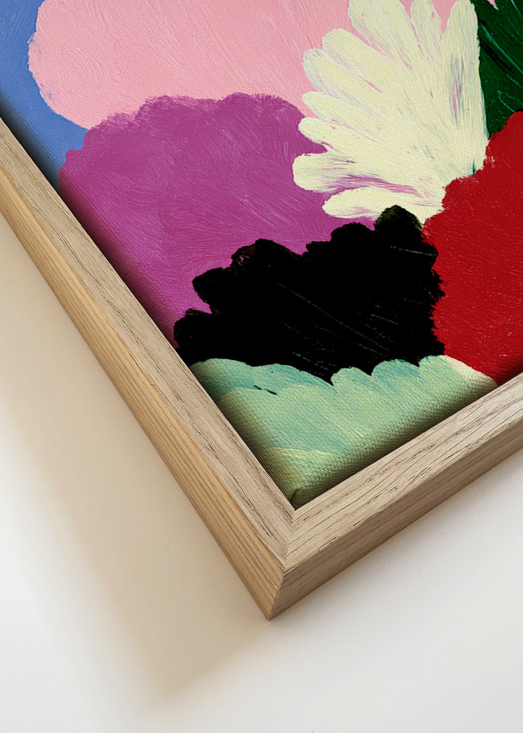 Botanisk poster Bloomscape med abstrakta blommor