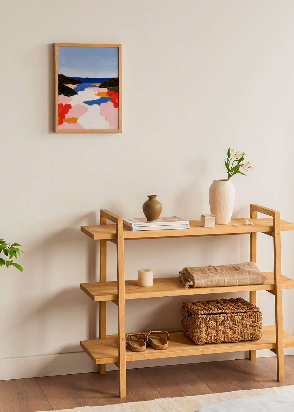 Botanisk poster: bukt i blom