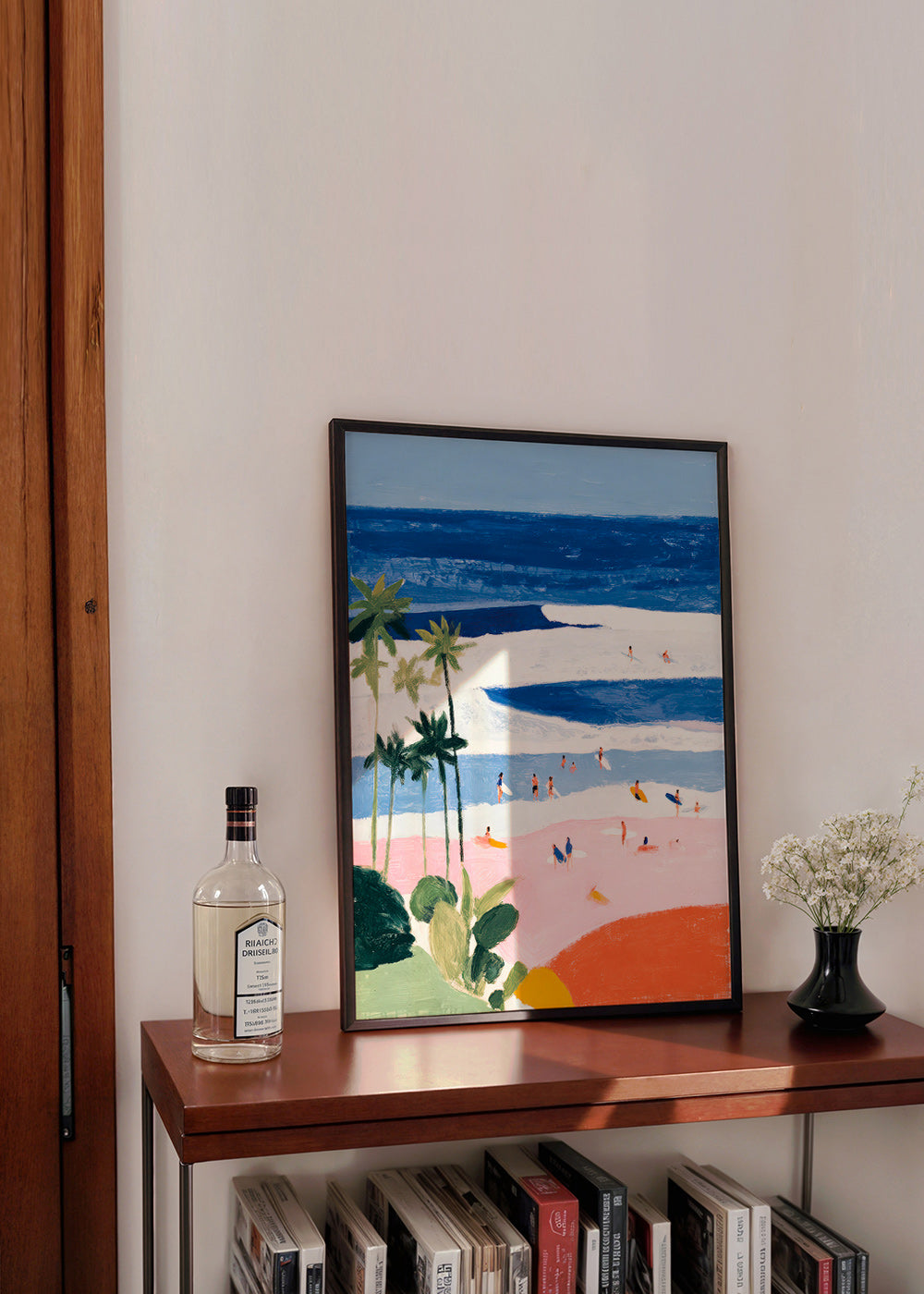 Cuadro de paisaje strand och surf