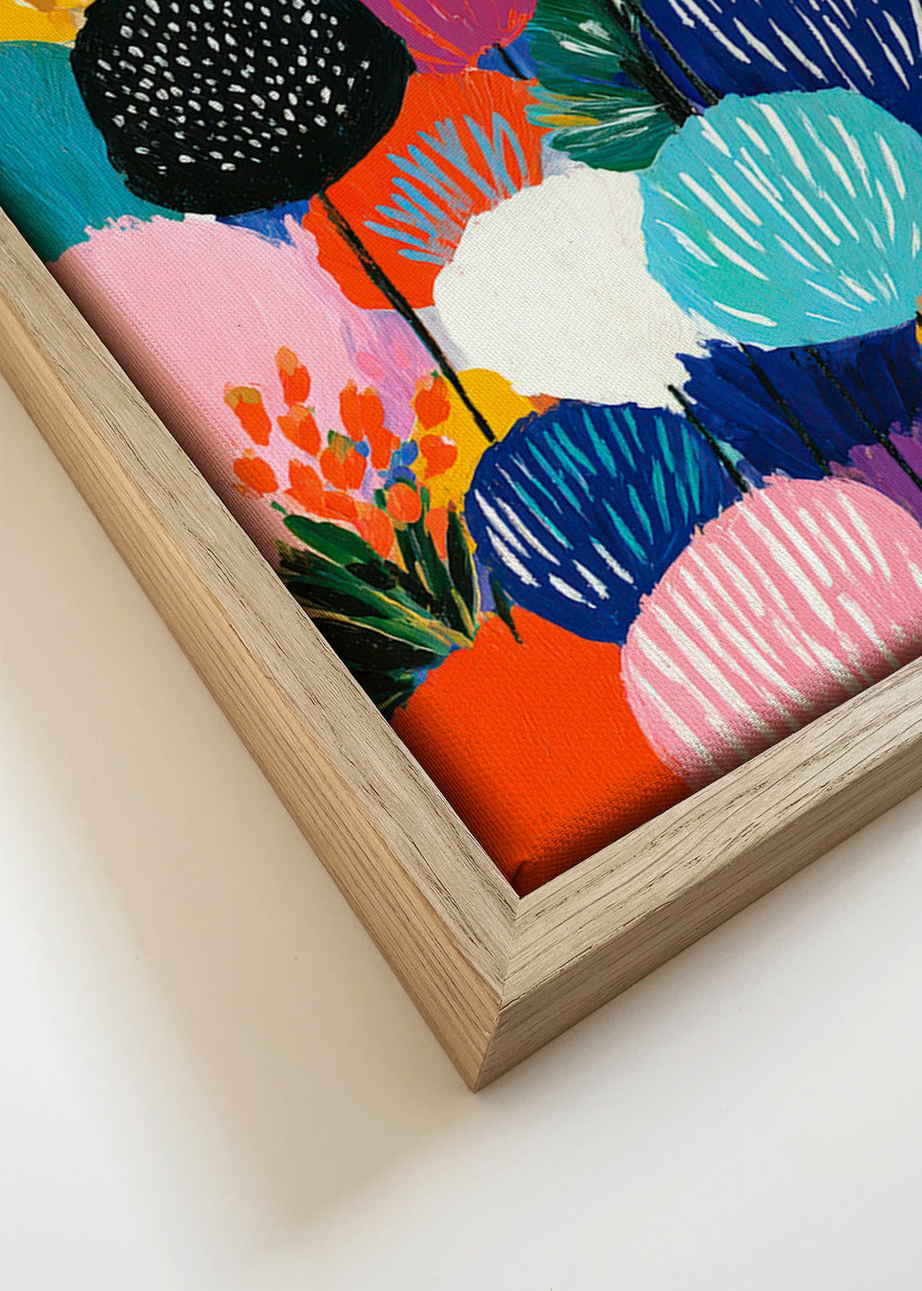 Botanisk poster färgstarkt bukett