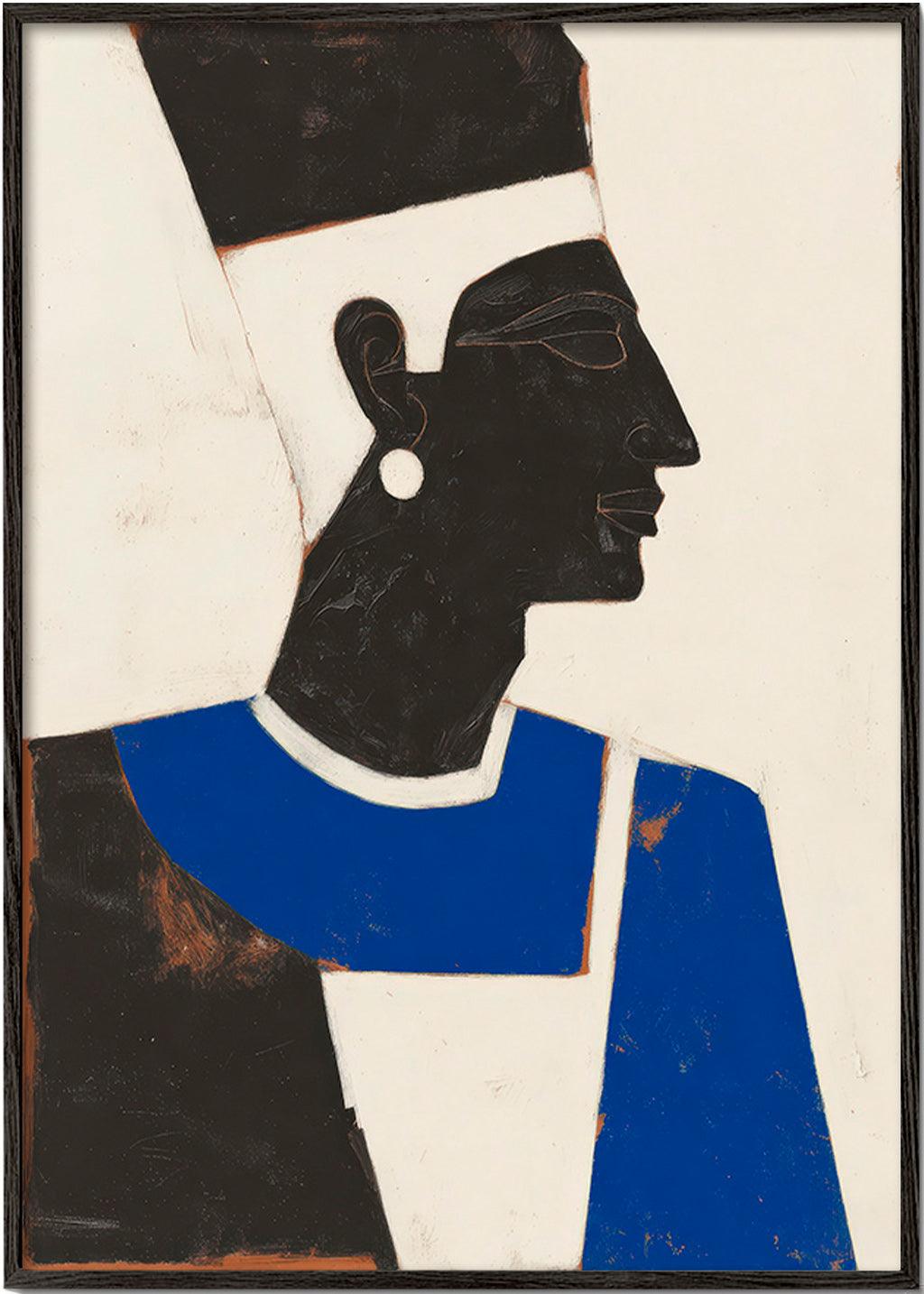 Illustration egyptisk profil