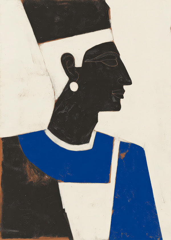 Illustration egyptisk profil