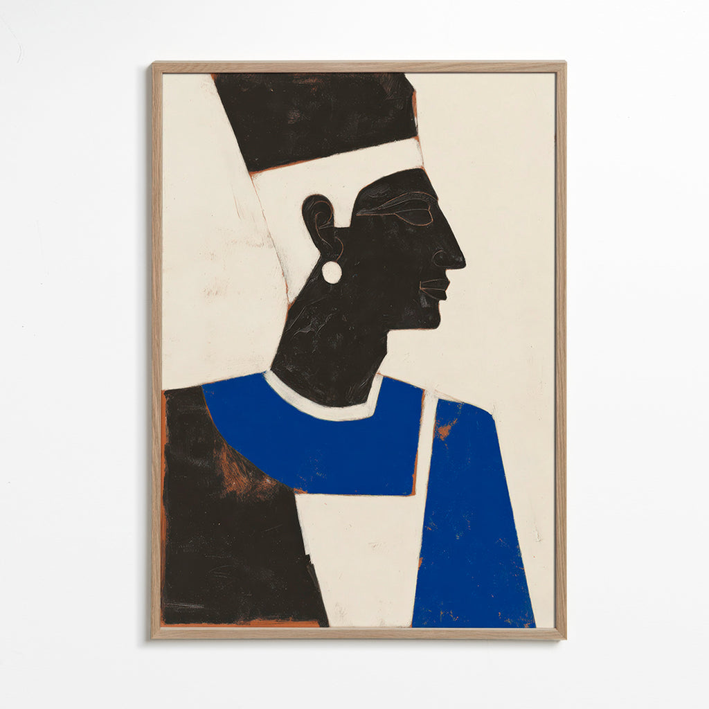 Illustration egyptisk profil
