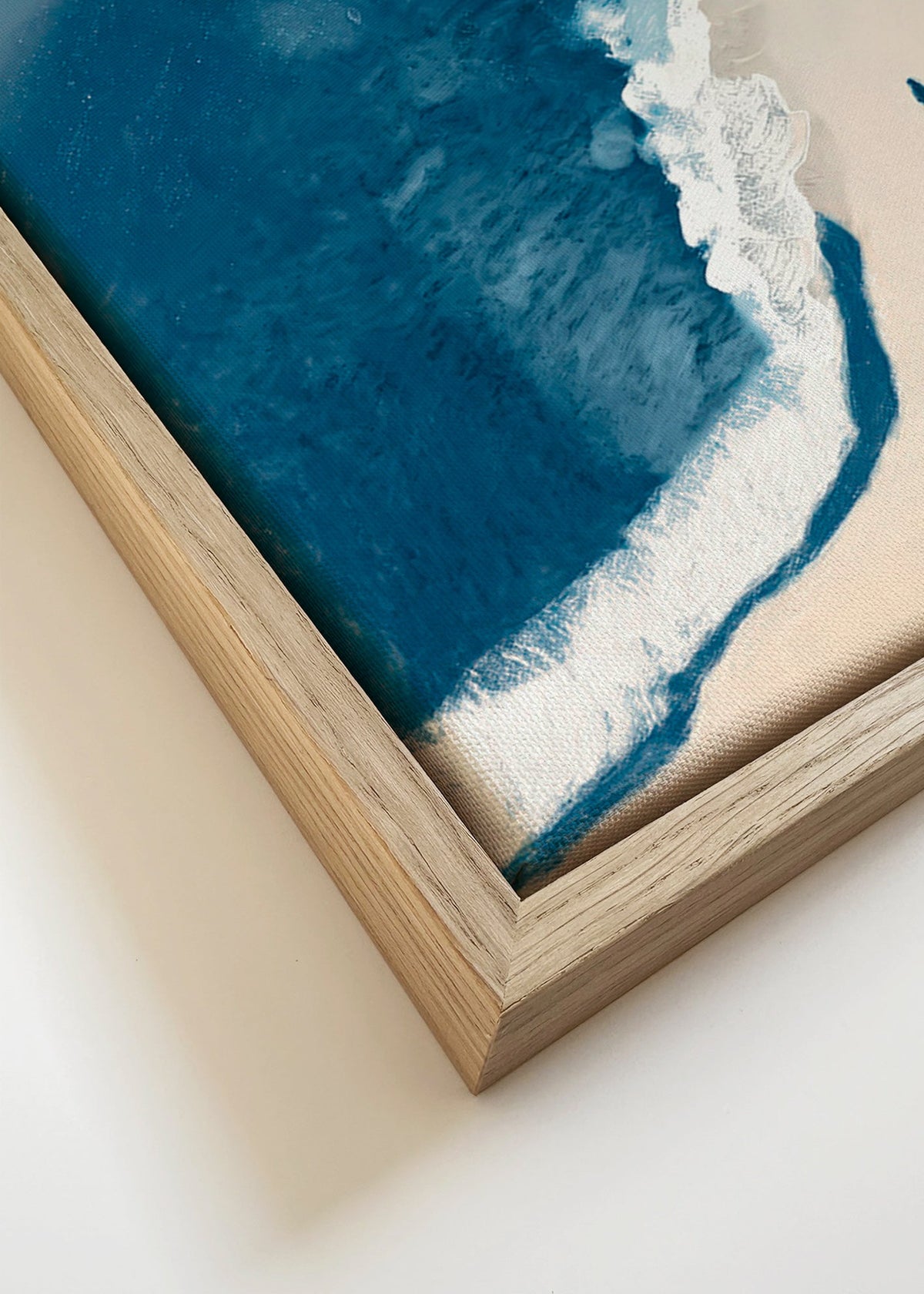 Landskapskonst: vintervågor från luften