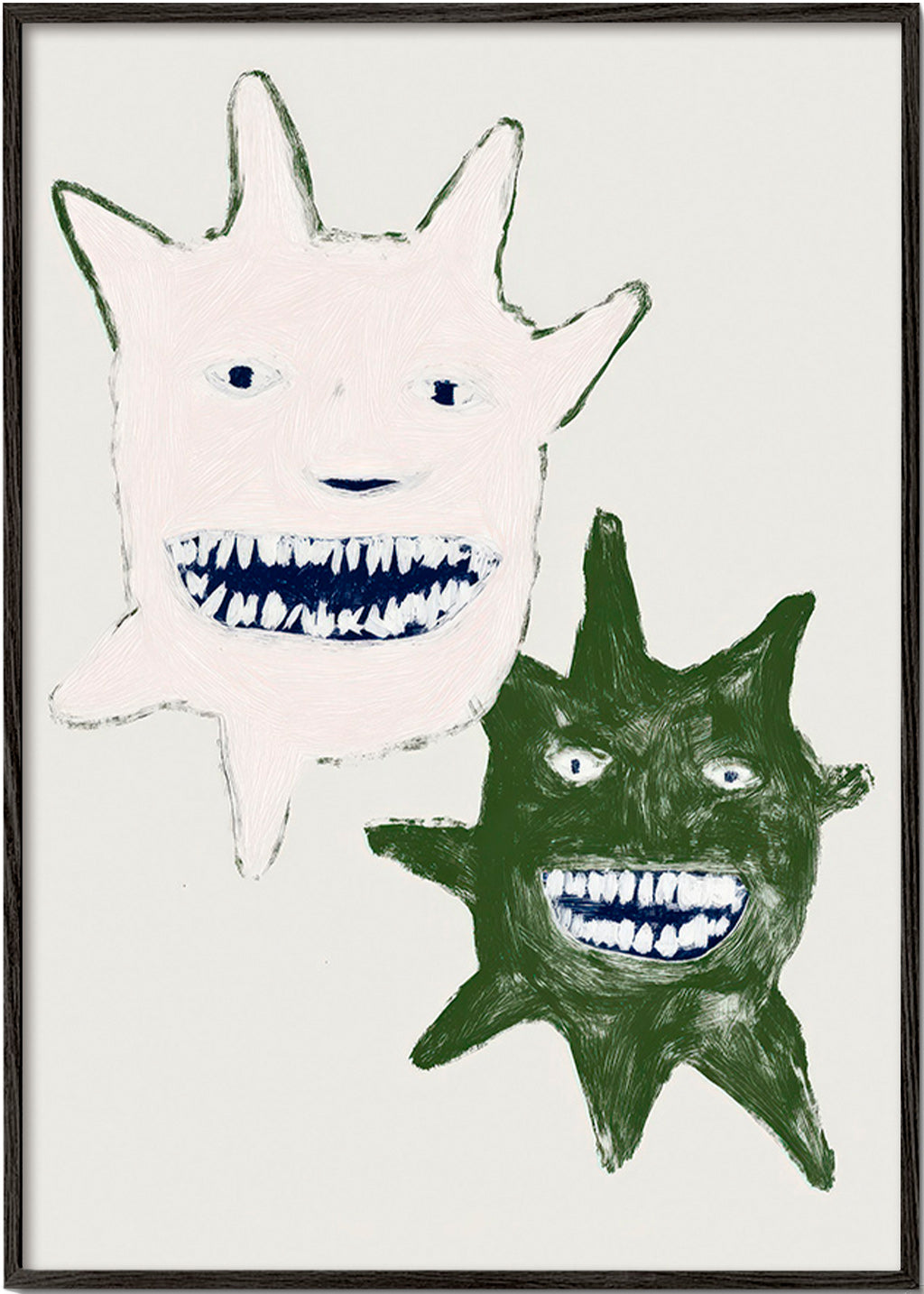 Illustration tvillingmonster