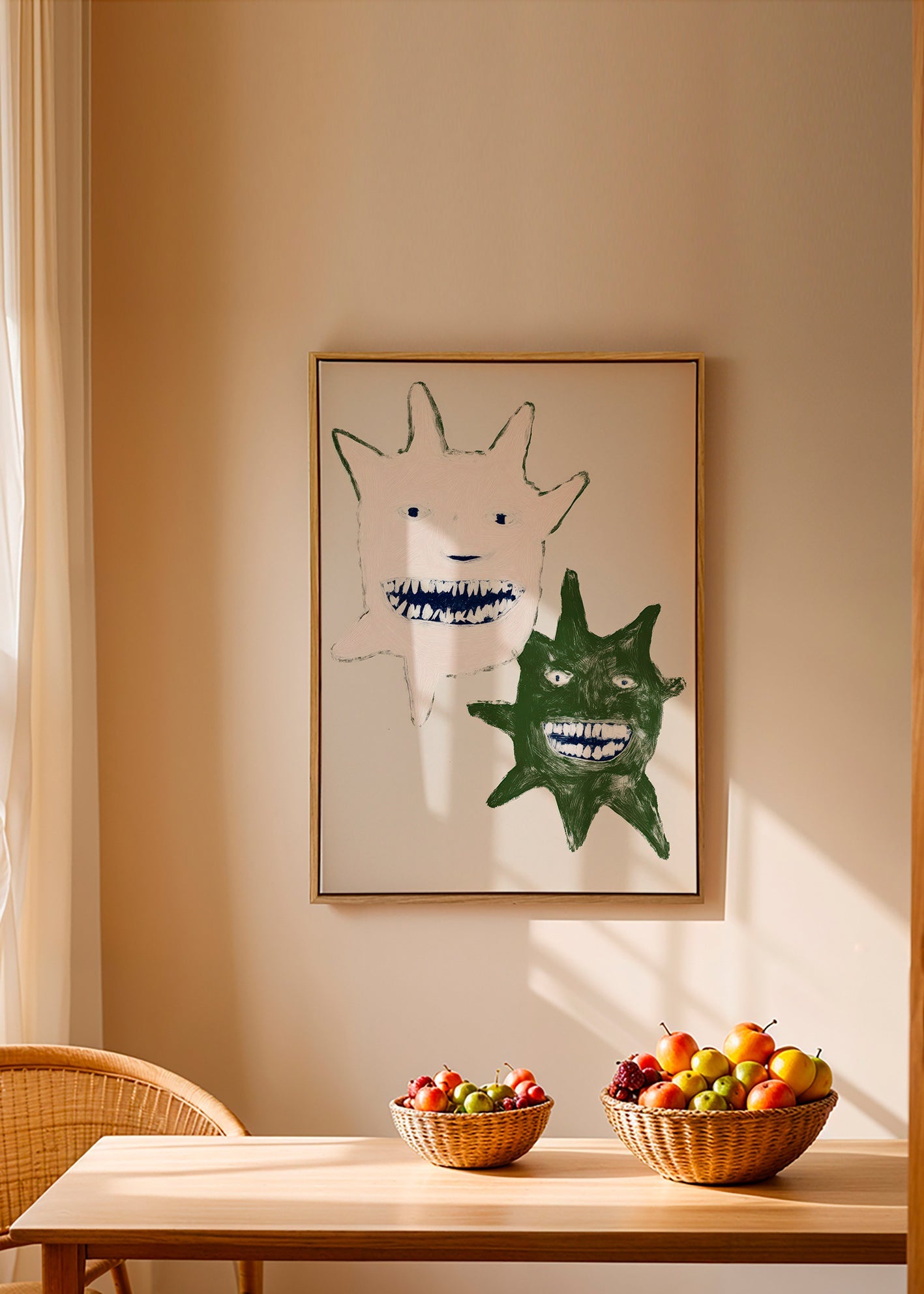 Illustration tvillingmonster