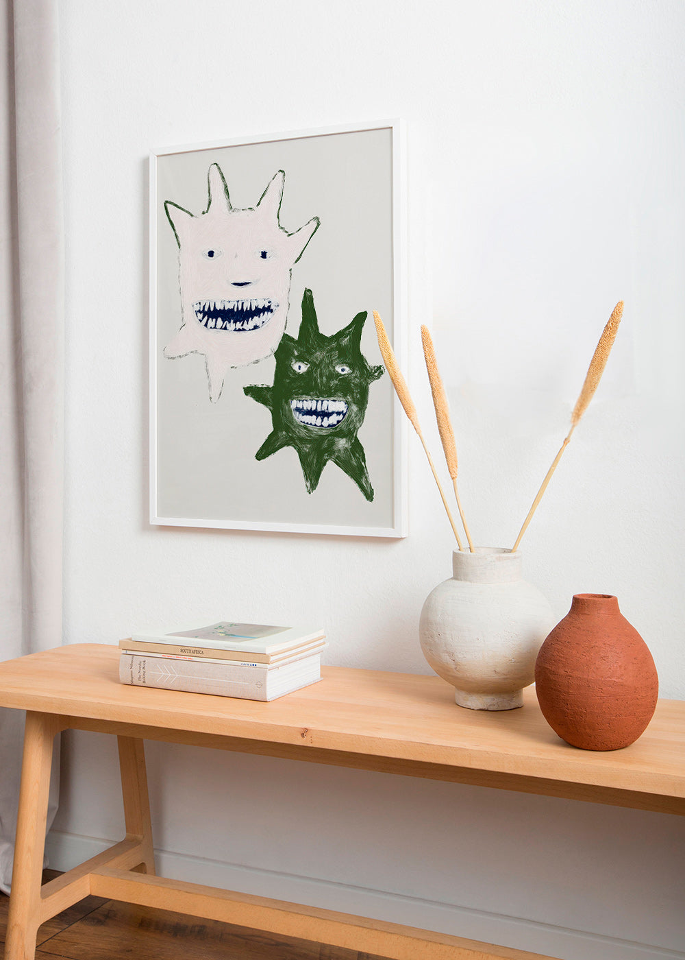 Illustration tvillingmonster