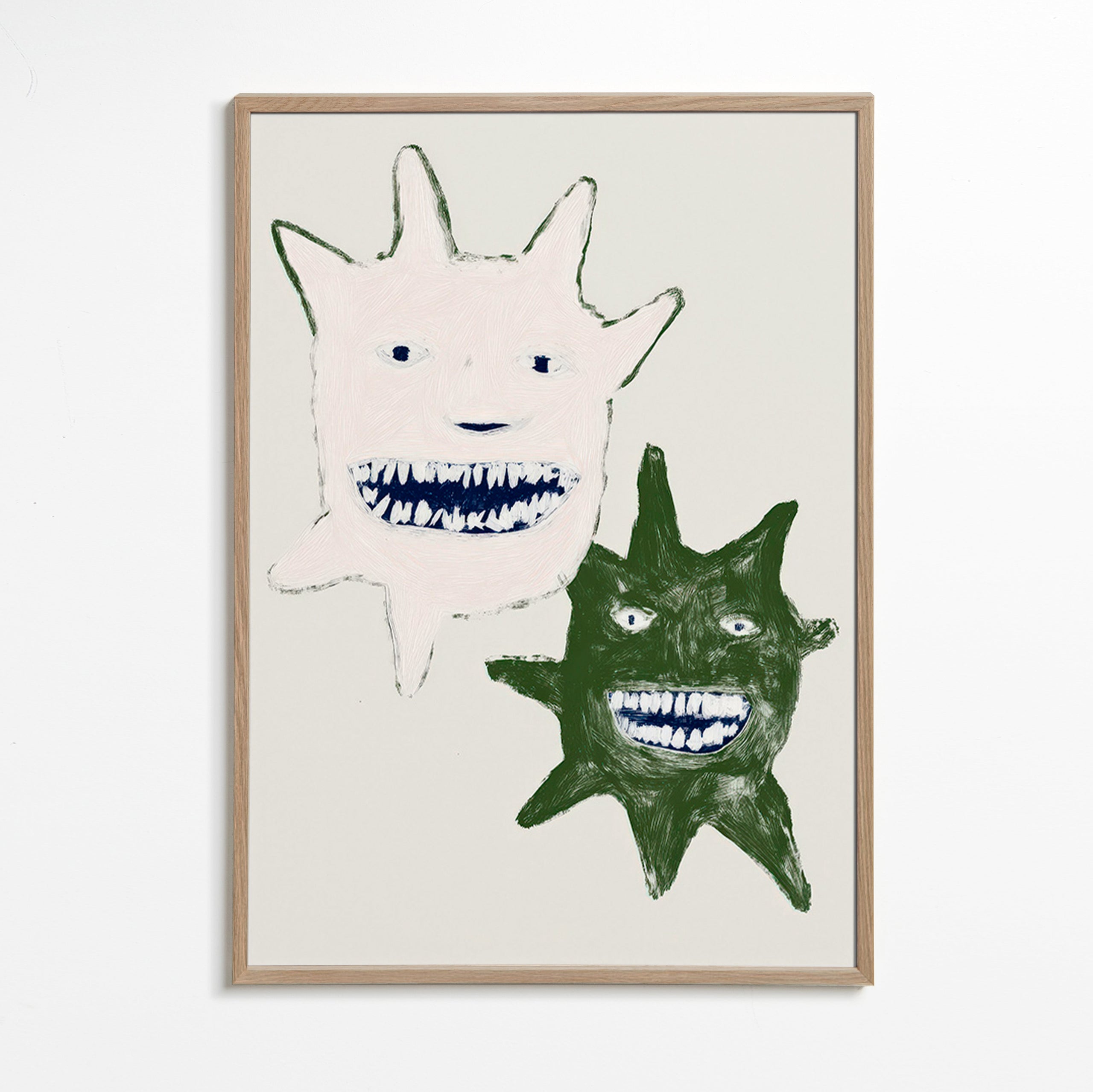 Illustration tvillingmonster