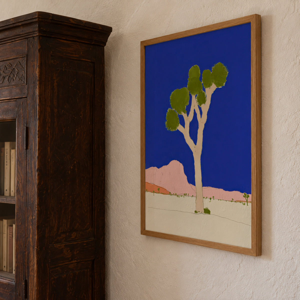 Desert Tree - Framed poster detail